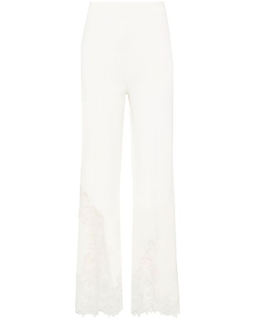 Ermanno Scervino chantilly-lace straight trousers