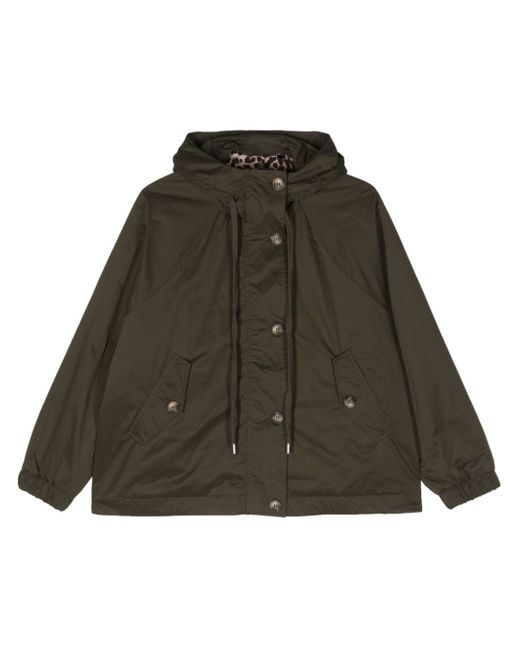 Liu •Jo high-neck hooded jacket