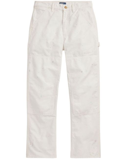 Polo Ralph Lauren mid-rise straight-leg trousers
