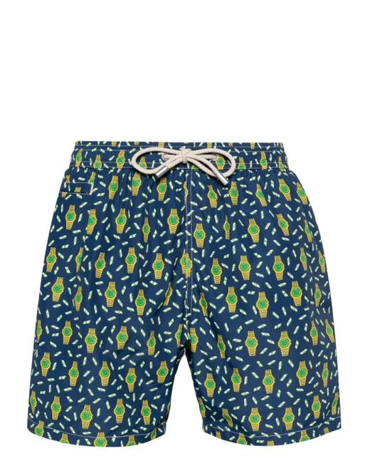 Mc2 Saint Barth watches-print swim shorts