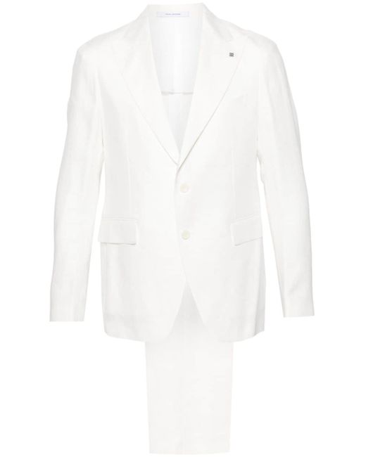 Tagliatore single-breasted linen suit