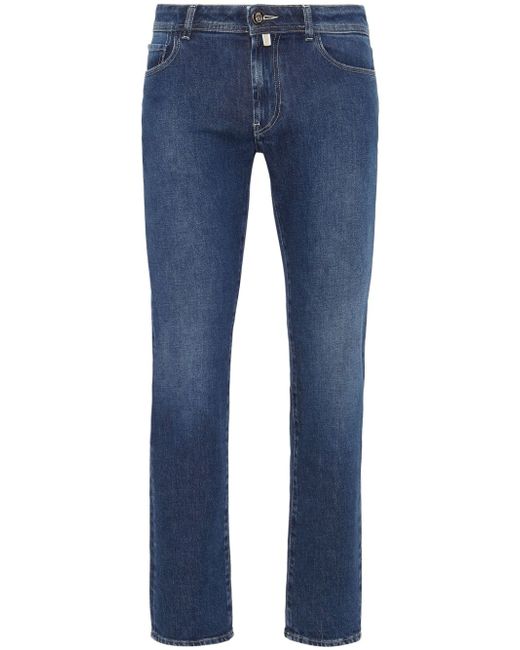 Billionaire low-rise slim-cut jeans
