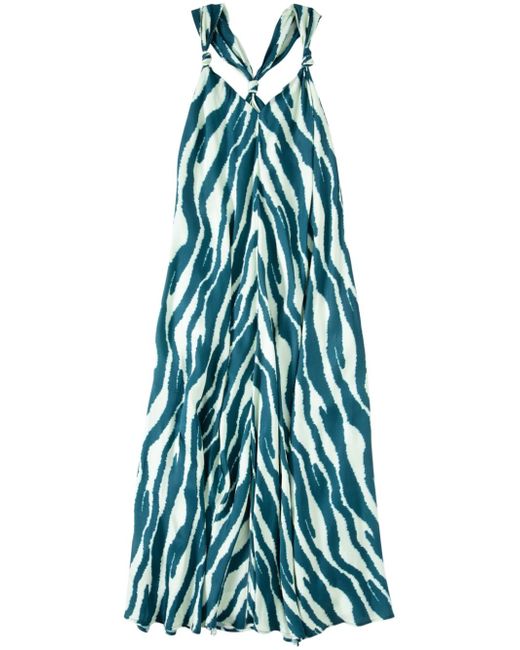 Closed Maxi dress knotted straps