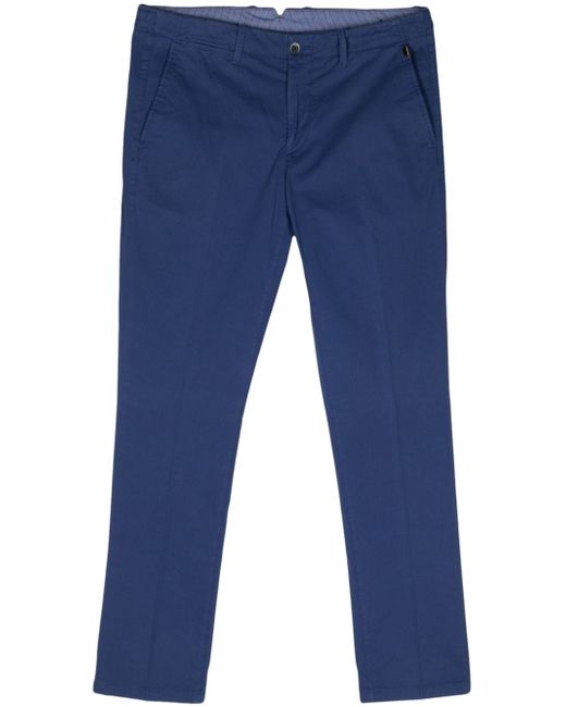 Corneliani tapered-leg cotton chino trousers