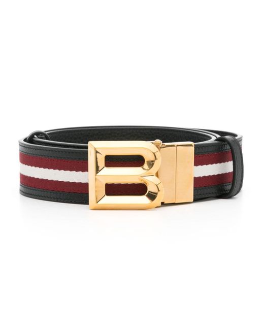 Bally logo-buckle belt