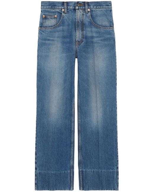 Gucci straight-leg washed jeans