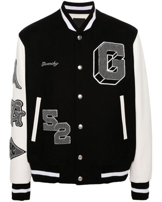 Givenchy colour-block bomber jacket