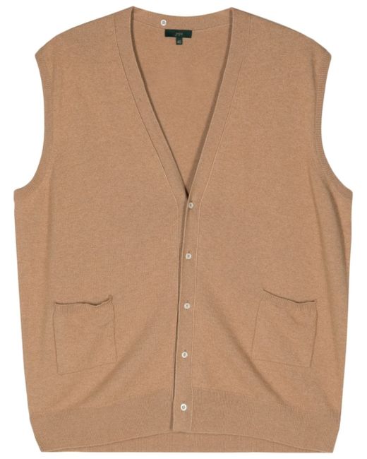 Jejia detachable-collar buttoned vest