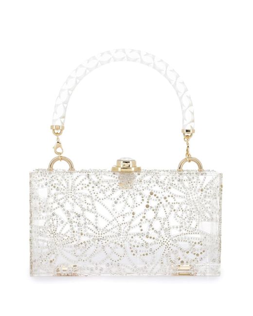 Sophia Webster Cleo crystal-embellished clutch bag
