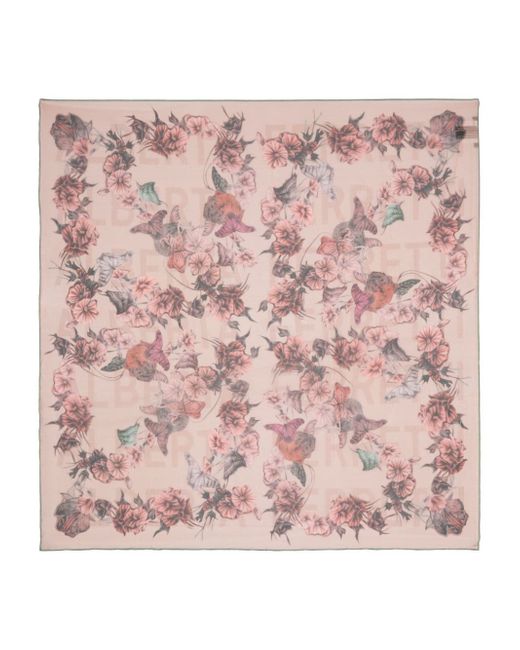 Alberta Ferretti floral-print scarf