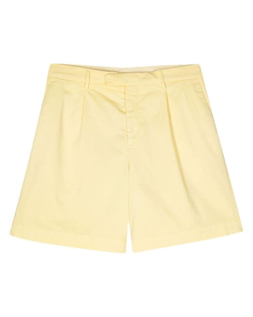 Lardini pleat-detailing bermuda shorts