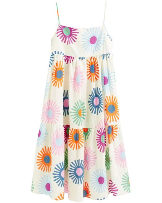 Chinti And Parker Soleil Sun printed dress