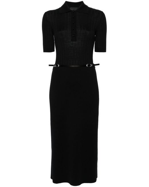 Givenchy belted midi dress