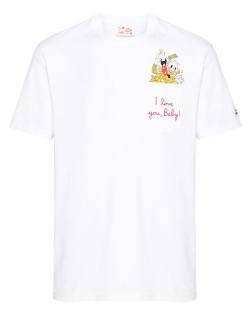 Mc2 Saint Barth x Disney cartoon-print T-shirt