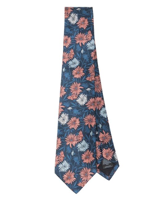 Paul Smith floral-jacquard tie