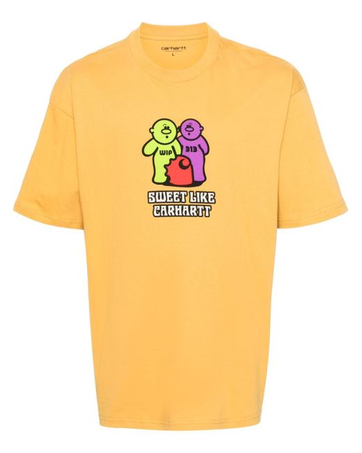 Carhartt Wip Gummy-print cotton T-shirt