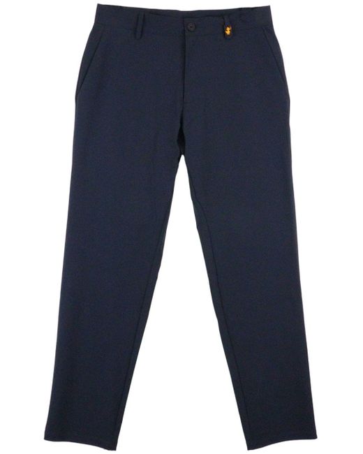Save The Duck logo patch tailored trousers