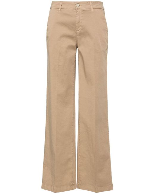 Liu •Jo mid-rise flared trousers