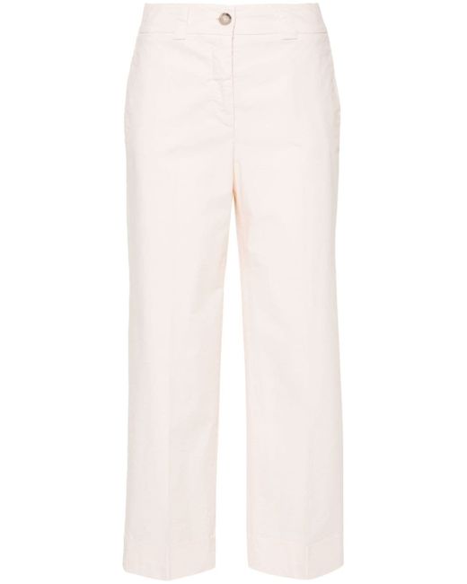 Peserico pressed-crease straight trousers