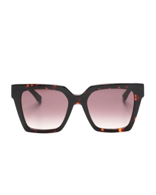 Tommy Hilfiger tortoiseshell oversize-frame sunglasses