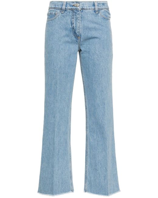 Magda Butrym mid-rise flared jeans