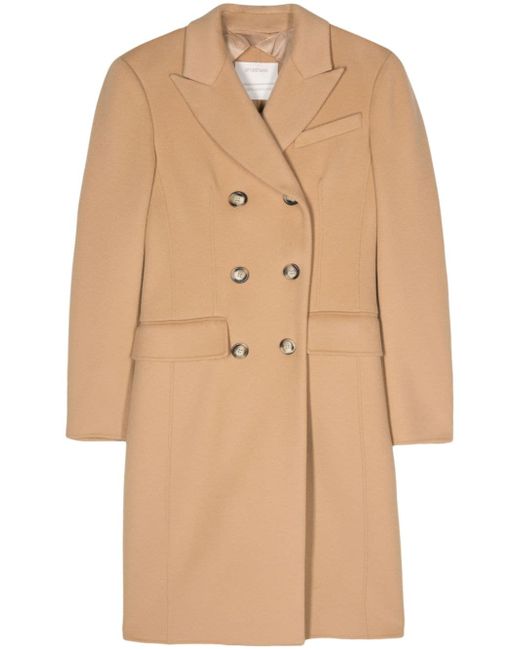 Sportmax double-breasted wool coat