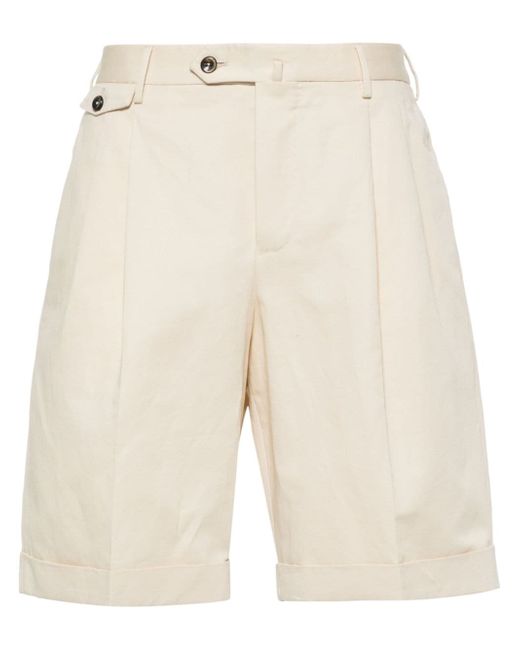 PT Torino pleat-detail bermuda shorts