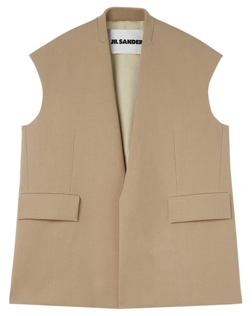 Jil Sander tailored vest