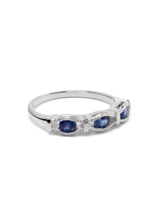 Bleue Burnham Sacred Oak blue sapphire ring