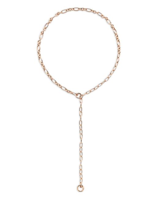 Dodo 18kt rose gold-plated sterling silver Essentials lariat necklace