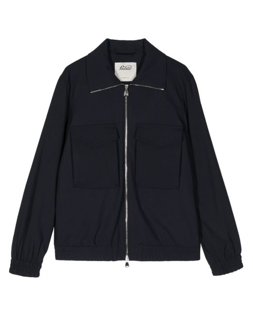 Valstar spread-collar zip-up jacket