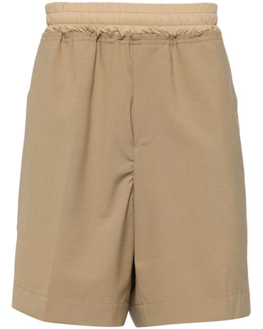Croquis layered tailored shorts