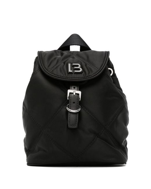 Bimba Y Lola logo-plaque quilted backpack