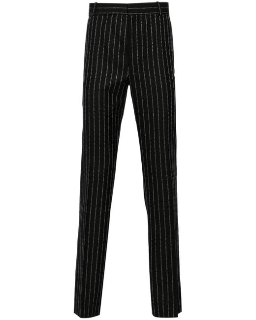 Alexander McQueen tailored cigarette trousers