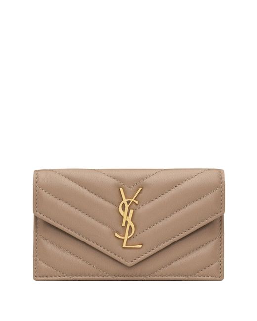 Saint Laurent zipped leather wallet