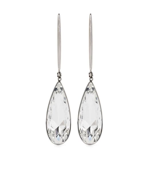 Alexander McQueen Jewelled Stick crystal earrings