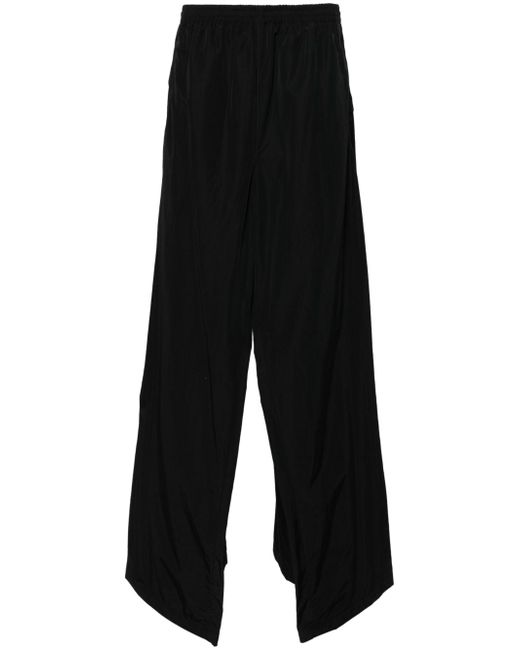 Balenciaga drawstring-waist wide-leg trousers