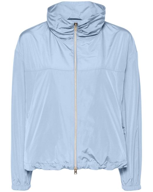 Herno zip-up taffeta lightweight jacket