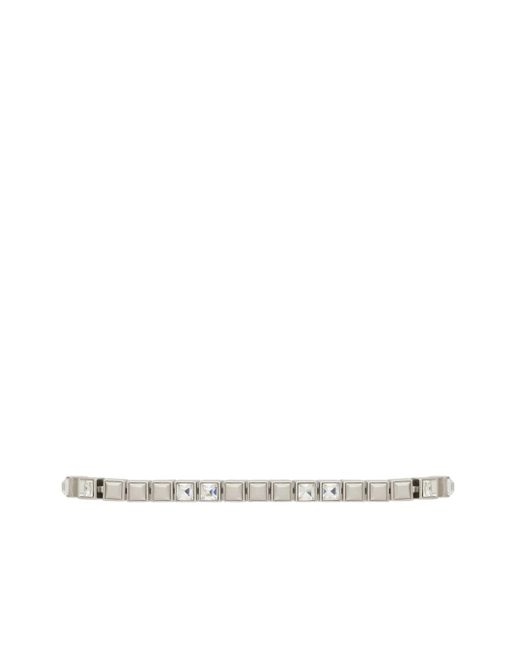 Saint Laurent rhinestone-embellished tennis bracelet