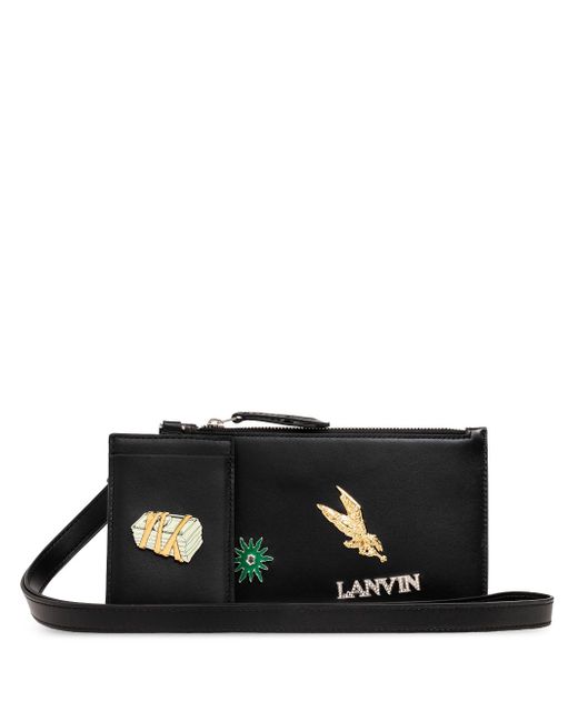 Lanvin x Future leather clutch bag