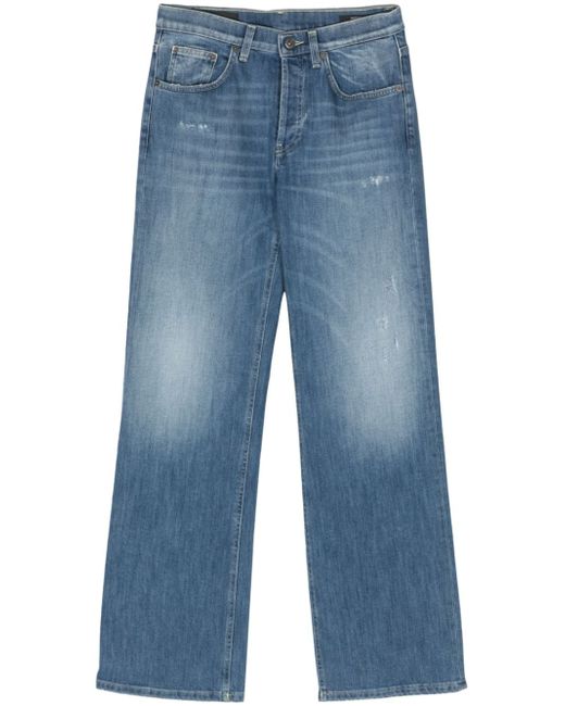 Dondup Jacklyn low-rise wide-leg jeans