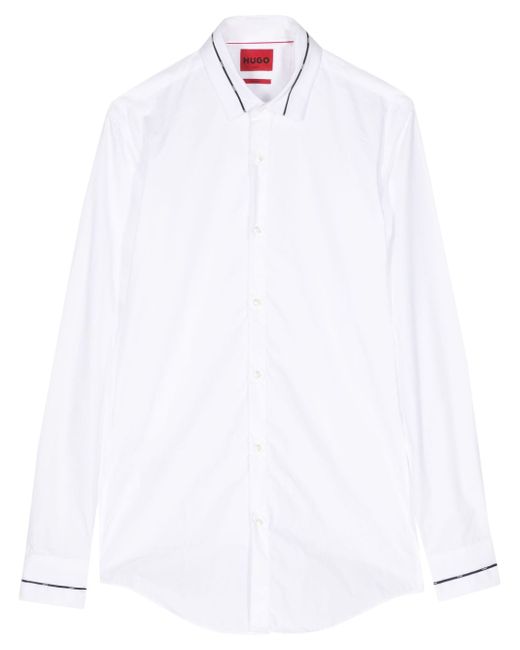 Hugo Boss long-sleeve poplin shirt