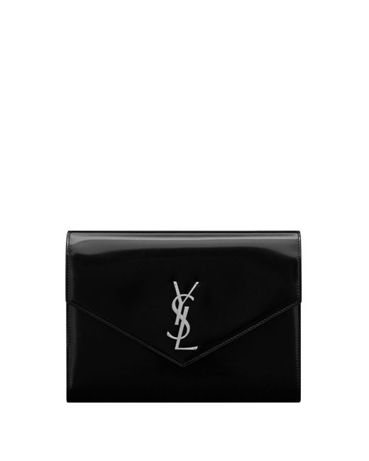 Saint Laurent Cassandre Envelope leather clutch bag