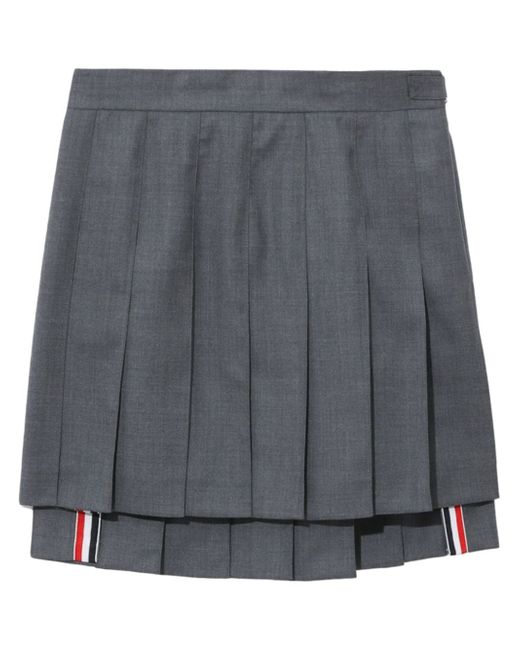 Thom Browne pleated high-low skirt