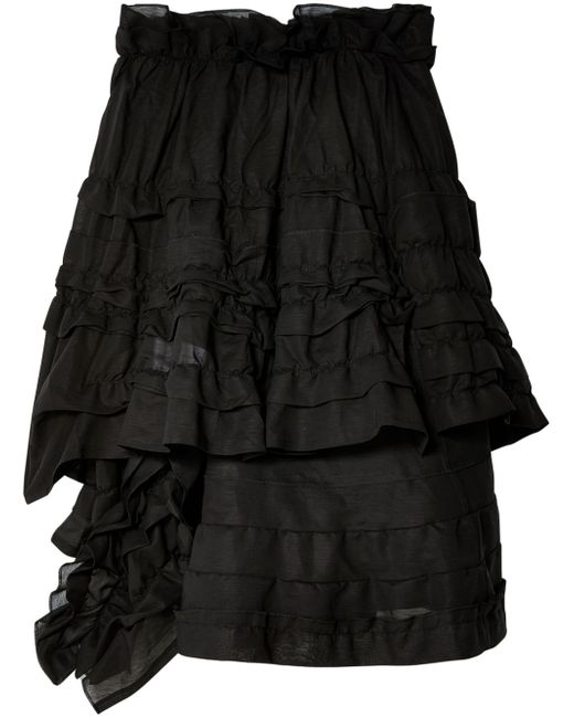 Comme des Garçons TAO draped asymmetric skirt