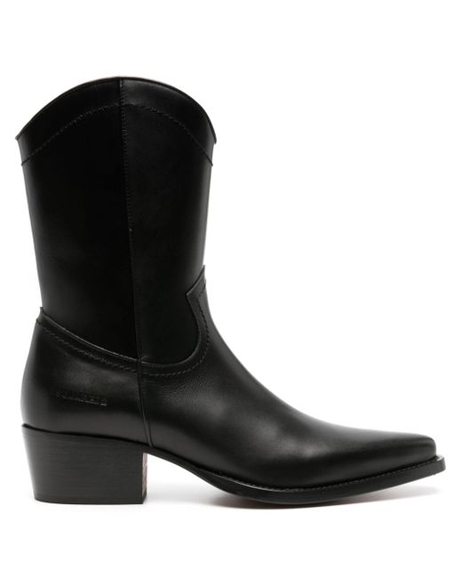 Dsquared2 Western leather ankle boots