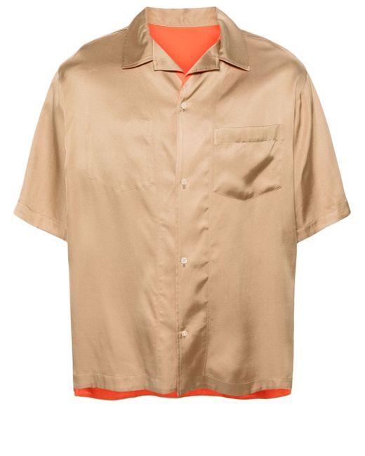 4Sdesigns short-sleeves reversible shirt