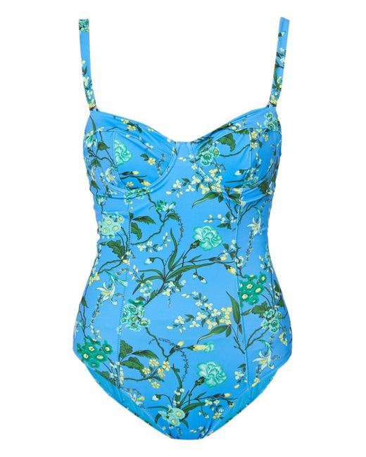 Erdem floral-print swimsuit