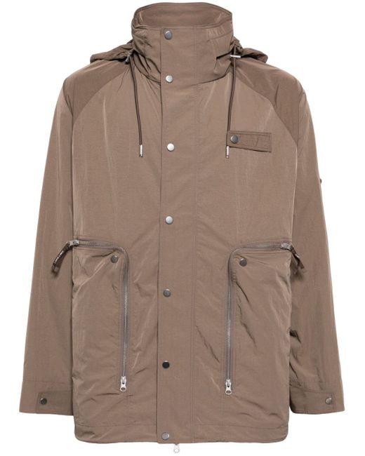 Spoonyard hooded long-sleeve jacket