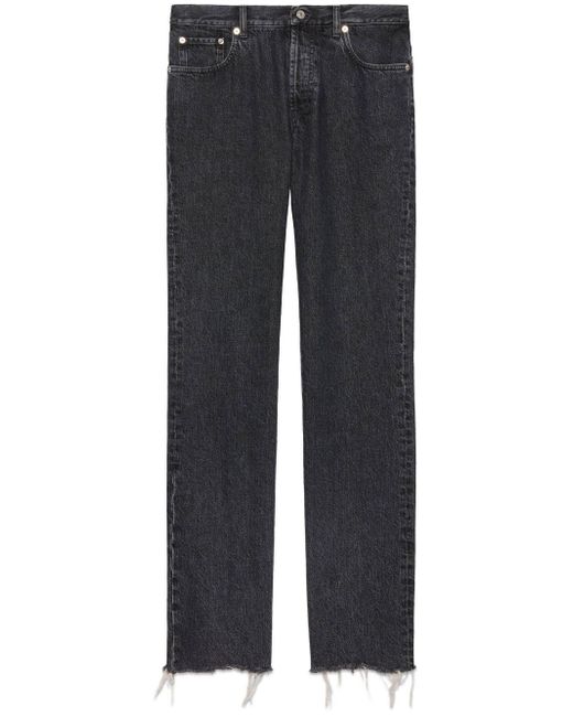 Gucci mid-rise straight-leg jeans